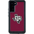 Texas A&M University Black Logo Galaxy S24 Plus Waterproof Case